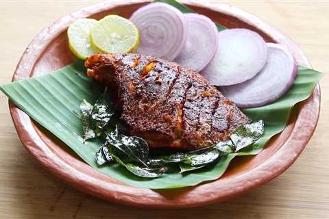 Kerala Style Pearl Spot Fish Fry – Karimeen Fry – Kerala Recipes – Fish Recipes | Skinny Recipes