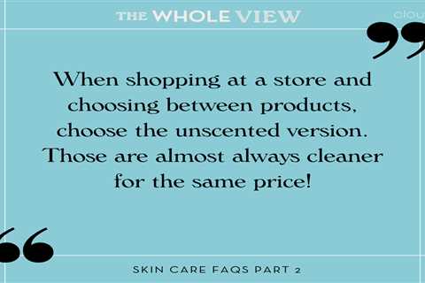 TWV Podcast Episode 491: Non-Toxic Skincare FAQ – Part 2