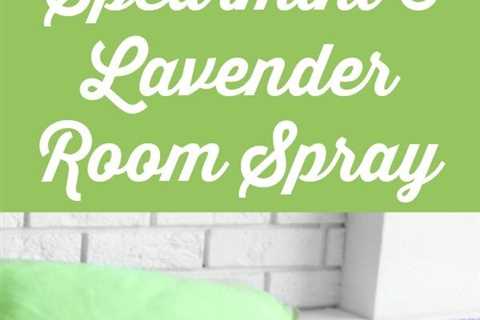 How to Make Spearmint Lavender Essential Oil Room Spray