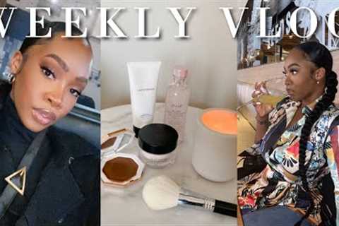 Self-Care Night, Online Dating, 400K, A Stressful Week! | WEEKLY VLOG