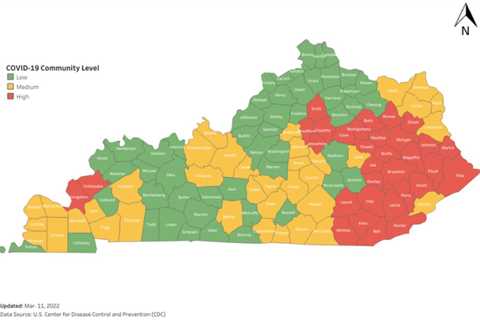 Fayette County will be in ‘medium’ category when new CDC COVID-19 maps come out Thursday