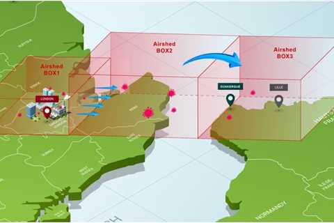 New model suggests long-range transmission of SARS-CoV-2