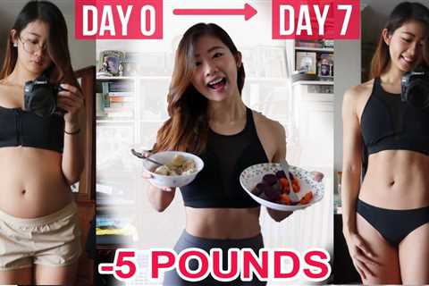 HOW I LOST 5 LBS IN ONE WEEK: WHAT I EAT IN A DAY TO LOSE WEIGHT | Healthy Food Diary