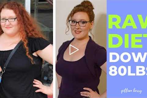 RAW VEGAN DIET BEFORE + AFTER STORY (Dramatic Transformation)