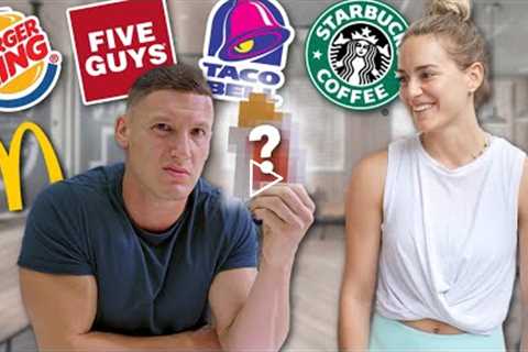 Only eating STRANGER’S FAVOURITE FAST FOOD for 24 hours *6,000 CALORIES*