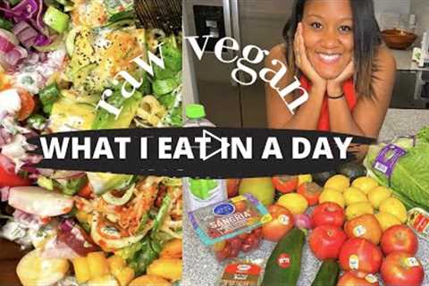 What I Eat In A Day » Raw Vegan | Chill Day in my Life ♡