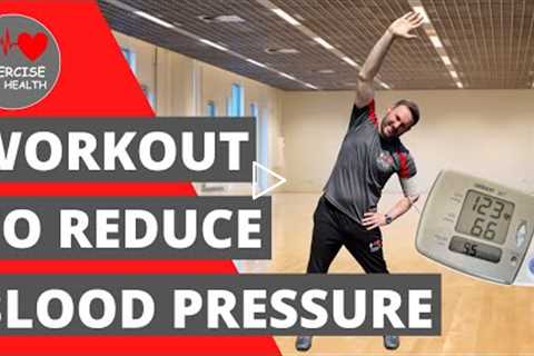 Home exercise programme to lower your Blood Pressure