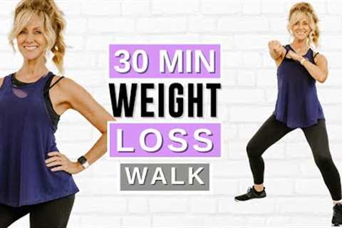 30 Minute WEIGHT LOSS Walking Workout For Women Over 50!