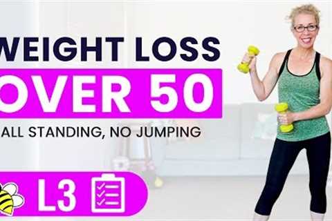 35 Minute WEIGHT LOSS Workout for Women Over 50, Total Body STRENGTH at Home