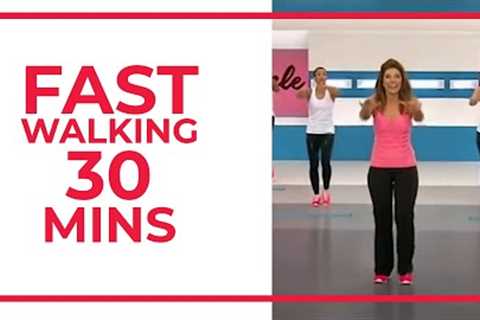 FAST Walking in 30 minutes | Fitness Videos
