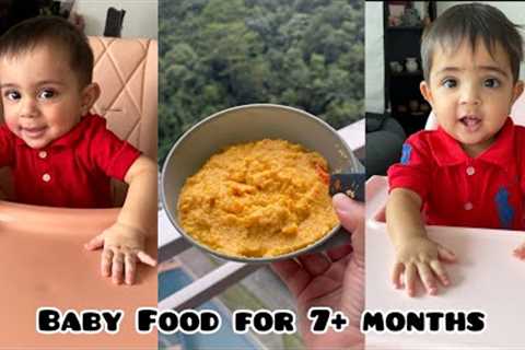 Baby Food Recipe for 7+ Month | Nida Ahmed