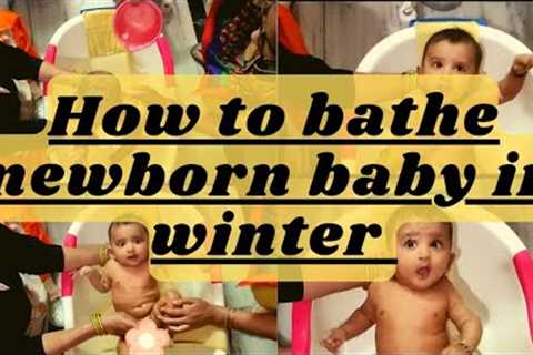 step by step guide to baby bath 🤗
