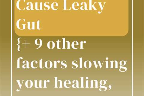 Does Coffee Cause Leaky Gut {+ 9 other factors slowing your healing, Episode 17, Bites #18}