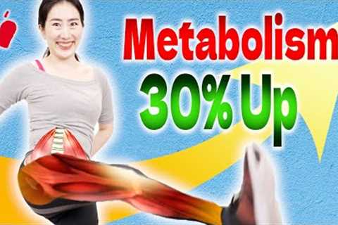 Just Swing Leg to Lose Weight! Speed Up 30% of Metabolism with Simple Easy & Fun Moves