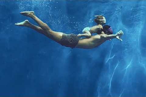 BABY SWIM LESSONS - The Ultimate Routine to Help Our 2 YR OLD Swim and Deep Dive Underwater