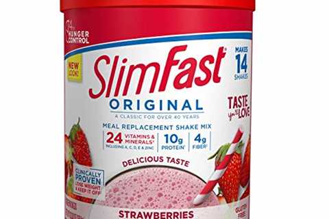 Original Strawberries  Cream Meal Replacement Shake Mix â Weight Loss Powder â 12.83 Oz...