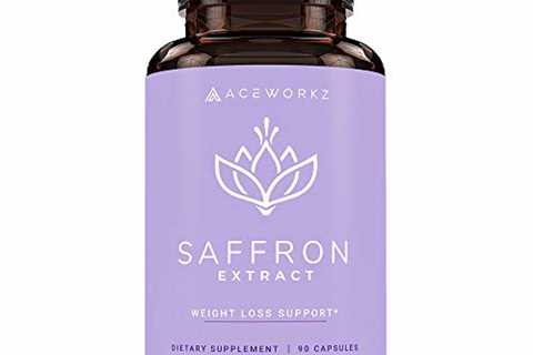 Pure Saffron Extract Supplement - Natural Weight Loss Aid - Healthy Metabolism Support - Promotes..