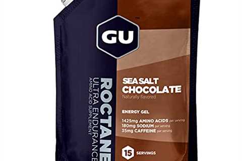 GU Energy Roctane Ultra Endurance Energy Gel, 15-Serving Pouch, Sea Salt Chocolate