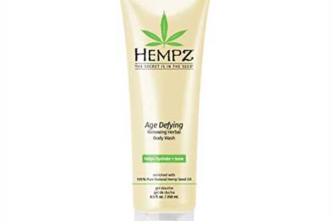 Hempz Age Defying Renewing Herbal Body Wash, 8.5 oz., with Shea Butter, Ginseng - Anti-Aging,..