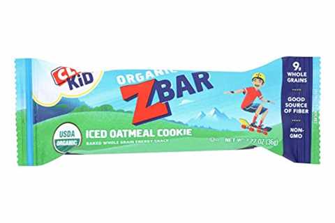 Clif Bar Organic Clif Kid Zbar - Iced Oatmeal Cookie - Case of 18-1.27 oz Bars18