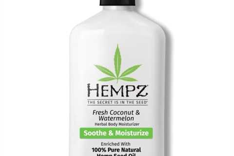 Hempz Fresh Coconut  Watermelon Moisturizing Skin Lotion, Natural Hemp Seed Herbal Body Moisturizer ..