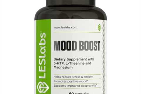 LES Labs Mood Boost, Anxiety Relief Supplement, Stress Relief, Mood Enhancer  Sleep Aid with 5-HTP, ..
