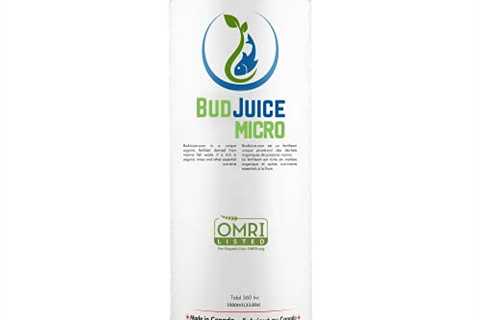 BudJuice Advanced Premium Liquid Micro Organic Fertilizer  Nutrients 32 Ounces
