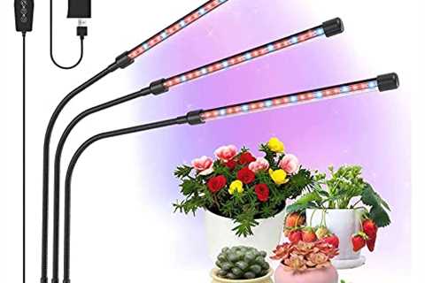 Grow Lights for Indoor Plants, Plant Light for Indoor Growing LED Clamp Lamp for Succulent Growth..
