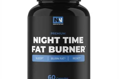 Nobi Nutrition Night Time Fat Burner, Sleep Aid an Appetite Suppressant - Stimulant-Free PM Weight..