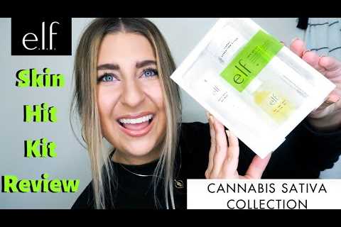 ELF Skin Hit Kit Hemp Beauty Product Review (Cannabis Satvia ELF Collection)