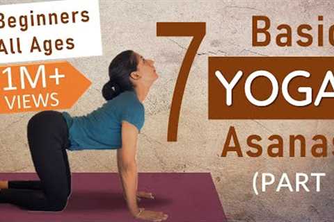 Basic YOGA ASANAS for GOOD HEALTH - for Beginners and all Age Groups | Beginners Yoga at Home