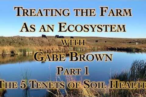 Treating the Farm as an Ecosystem with Gabe Brown Part 1, The 5 Tenets of Soil Health