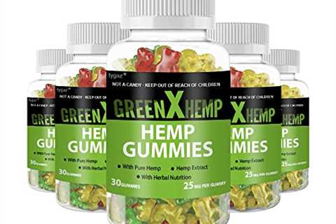 Green X Hemp Gummies – 5 Pack
