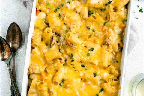 Creamy Ground Turkey Pasta Bake