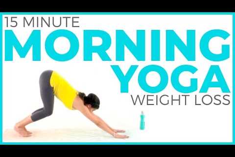 15 minute Morning Yoga For WEIGHT LOSS 🔥 Fat Burning Yoga Flow