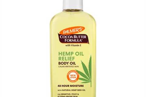 Palmer's Cocoa Butter Formula Hemp Oil Calming Relief Body Oil, 5.1 Ounces