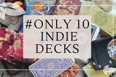 #Only10IndieDecks || V.R. to @GardenGoddessTarot & @RoseHoneyRitual