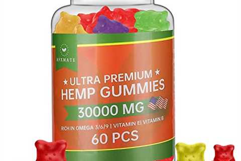 Hemp Gummies 30000MG - 100% Natural Hemp Oil Infused Gummies for Pain, Anxiety, Stress ..