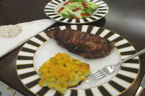 Twice-Baked Portobello Mushrooms
