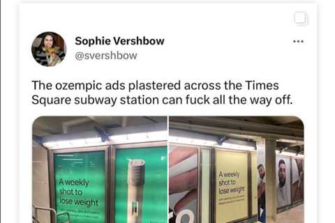 Sophie Turner Is Not Down With Weight Loss Shots Being Advertised in the Subway
