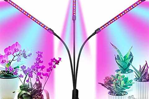 Grow Light Plant Lights for Indoor Plants, Clip-On Full Spectrum Led Plant Grow Lights, Auto ON ..