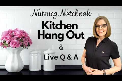 Whole Food Plant Based Lifestyle Q & A Hangout - Nutmeg Notebook Live