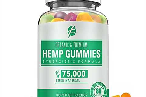 Fattiray Gummies for Pain & Anxiety Relief – Organic Hemp Seed Oil Gummy for Pain, Stress &..