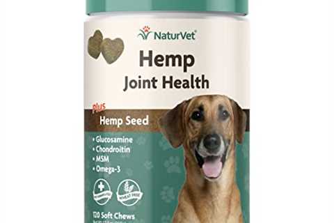 NaturVet â Hemp Joint Health for Dogs - Plus Hemp Seed â Supports Overall Joint Health â..