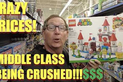CRAZY HIGH COST GROCERY & FOOD PRICES!!! $130 LEGO-EXPENSIVE TOYS!! ECONOMY CRUSHING MIDDLE..