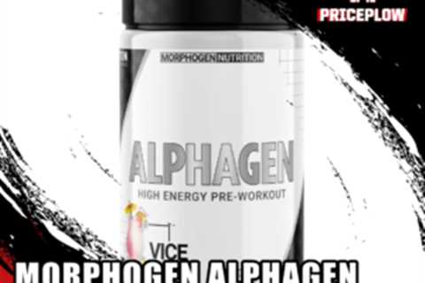 Morphogen AlphaGen: High-Energy Pre-Workout with 10g Tyrosine!
