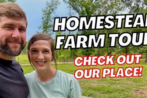 EPIC! Full HOMESTEAD FARM TOUR 2023 | How We Live SUSTAINABLE ALL YEAR LONG