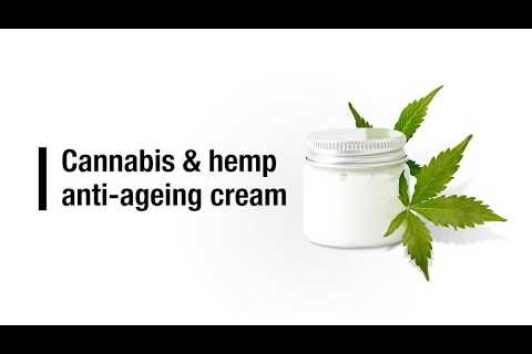 Cannabis & hemp anti aging cream