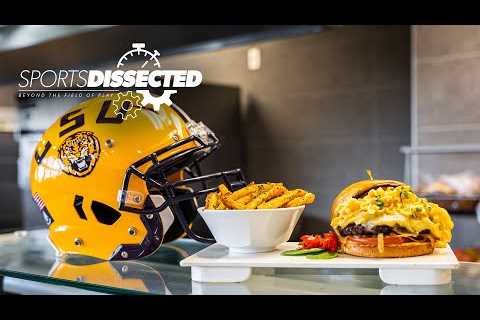 What it Takes to FEED the LSU FOOTBALL Team | AthlEATS