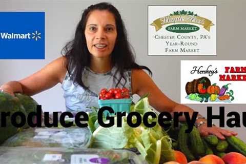 Check Out MY HEALTHY Grocery Produce Haul